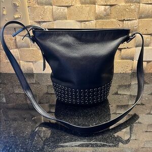 Coach Black Studded Women's Bag